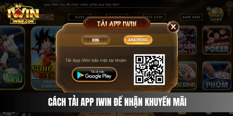 Cách tải app để nhận khuyến mãi